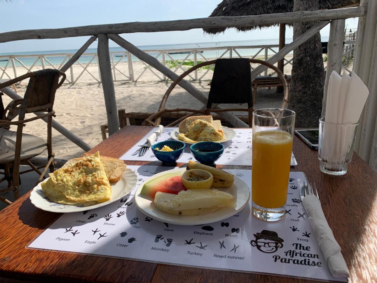 The African Paradise Beach Hotel Bwejuu Bagian luar foto